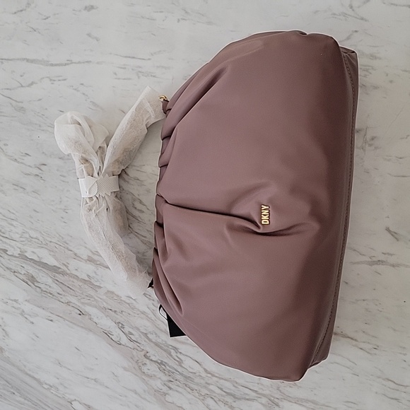 DKNY NWT Presley Shoulder Bag Vintage Rose - Picture 12 of 13